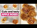 Puff pastry apple roses: a cute and tasty treat idea