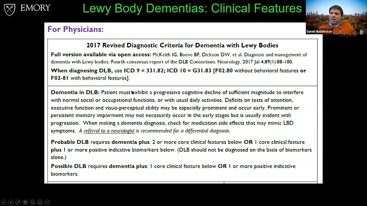 Dr  Daniel Huddleston of Emory - PD and Dementia &...