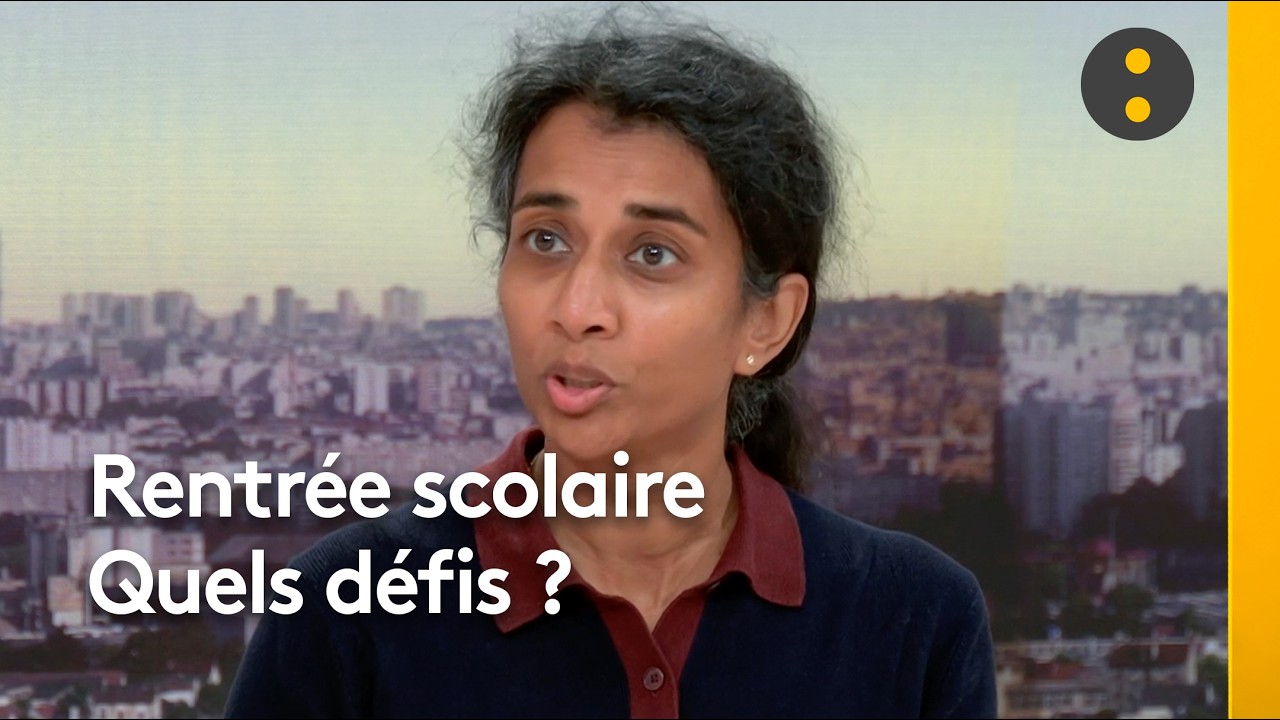 Rentrée des classes : "On a déjà constaté qu'il manquait des professeurs !" (Sophie Venetitay)
