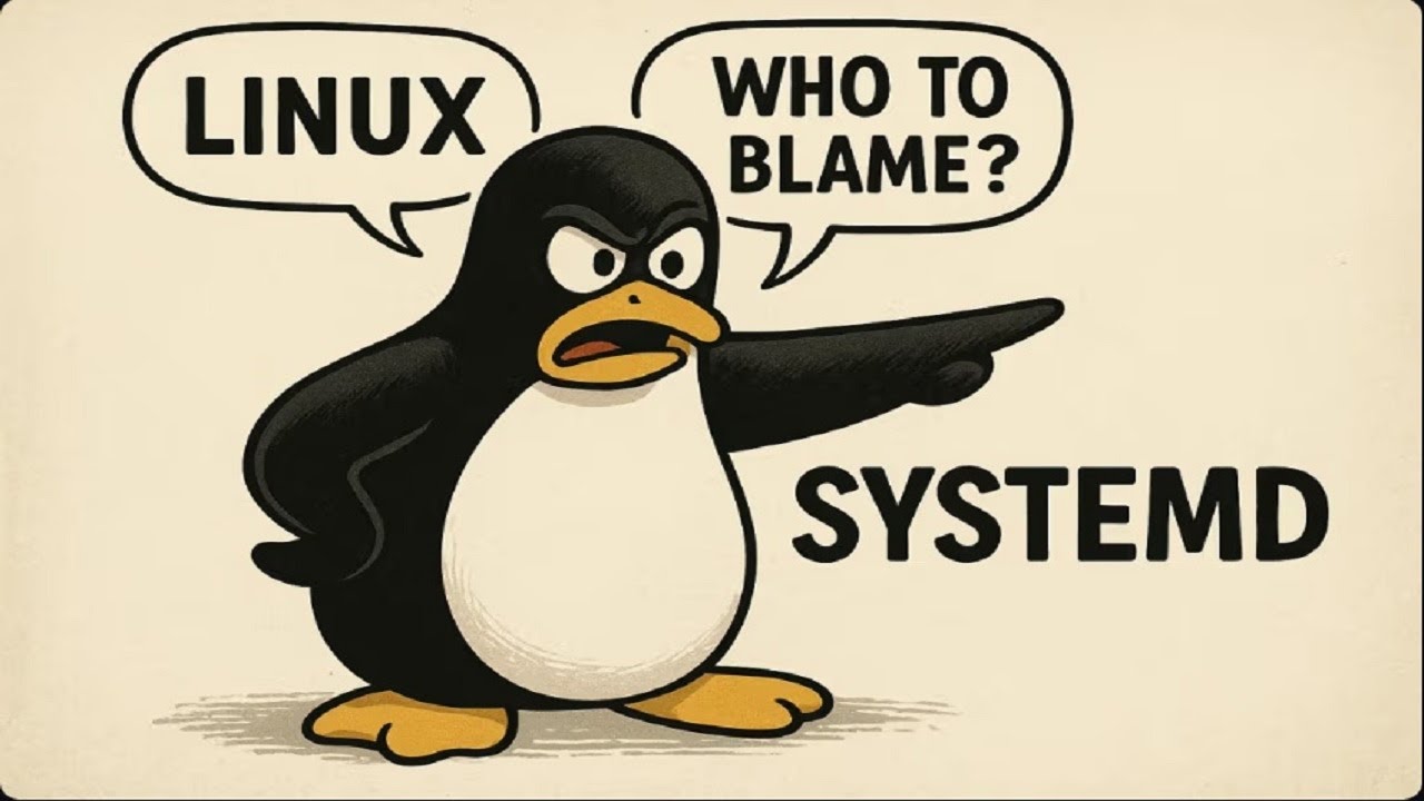 Linux or system D who to blame 