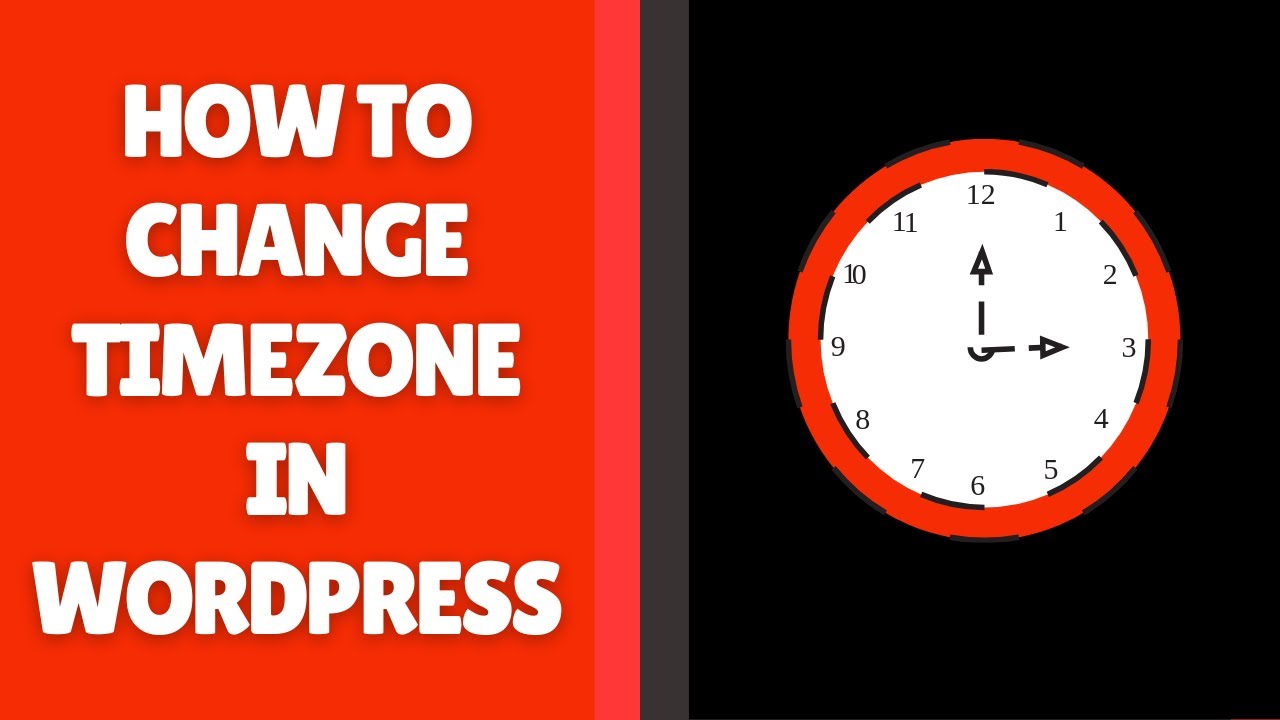 How to Change Timezone in Wordpress - YouTube