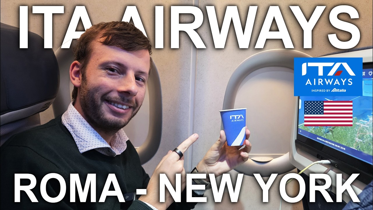 Recensione Volo ITA Airways in Economy Roma - New York, Italia - America su Airbus A330-900 Neo