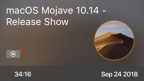 SCOM0772 - macOS Mojave 10.14 - Release Show - Preview