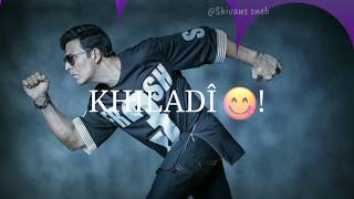 Kab Ayegi Vo Nain Ladaiya ❣️New Song whatsApp Status ❣️Khiladi 786 Song Whatsapp Status