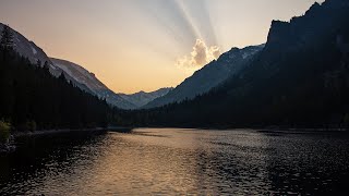Backpacking Montana's Bitterroot Mountains : Fred Burr Reservoir