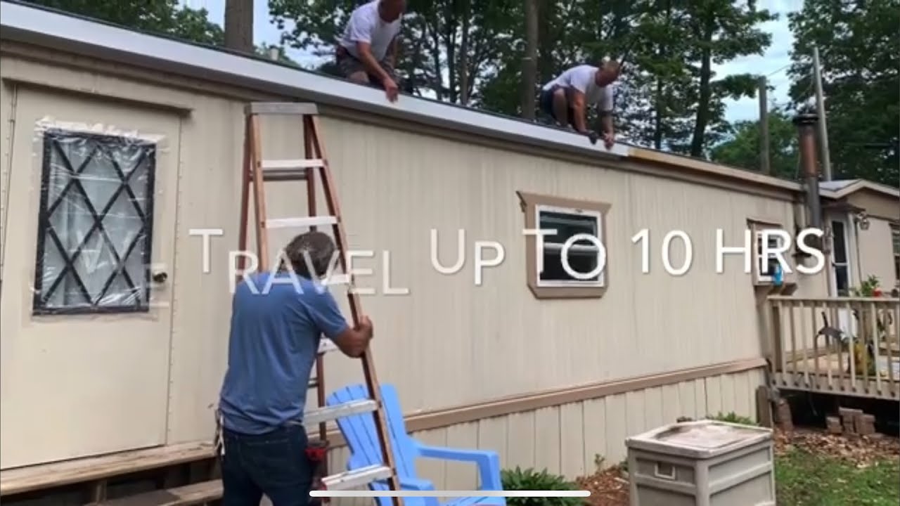 Mobile Home Roof Repair from North Carolina to Rhode Island to New York