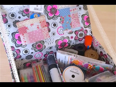 DIY. Как сделать Органайзер для личного дневника, Скетчбука. Коробка для личного дневника DIY. Как сделать Органайзер для личного дневника, Скетчбука. Коробка для личного дневника