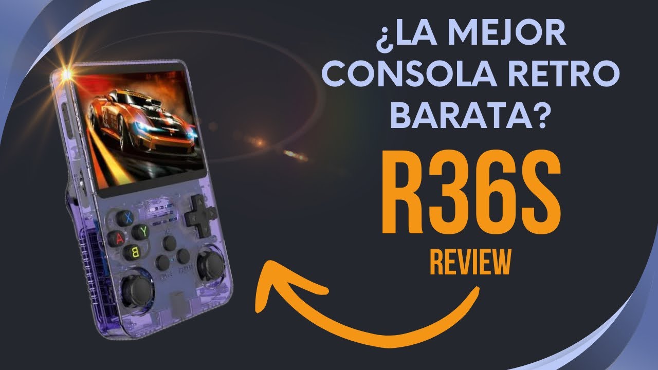 La Mejor consola RETRO PORTÁTIL barata del 2024 | R36S | Review ...