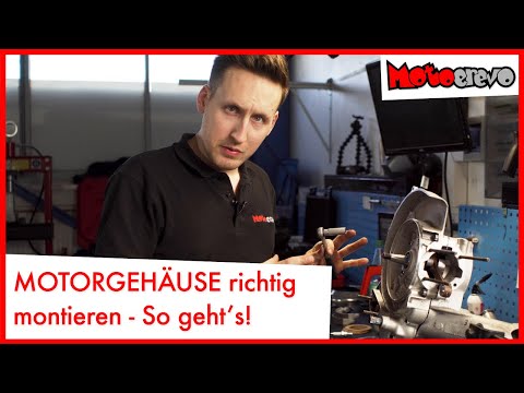 MotorGEHÄUSE richtig montieren - VESPA Motor RESTAURATION Part 10 | Motoerevo, Darmstadt