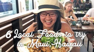 6 Foods to Eat in Maui, Hawaii (#lindorkVlogs)