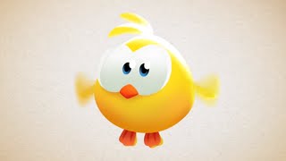 Как нарисовать Птичку - How to Draw Bird from Cut the Rope: Magic(Учимся рисовать птичку из игры
