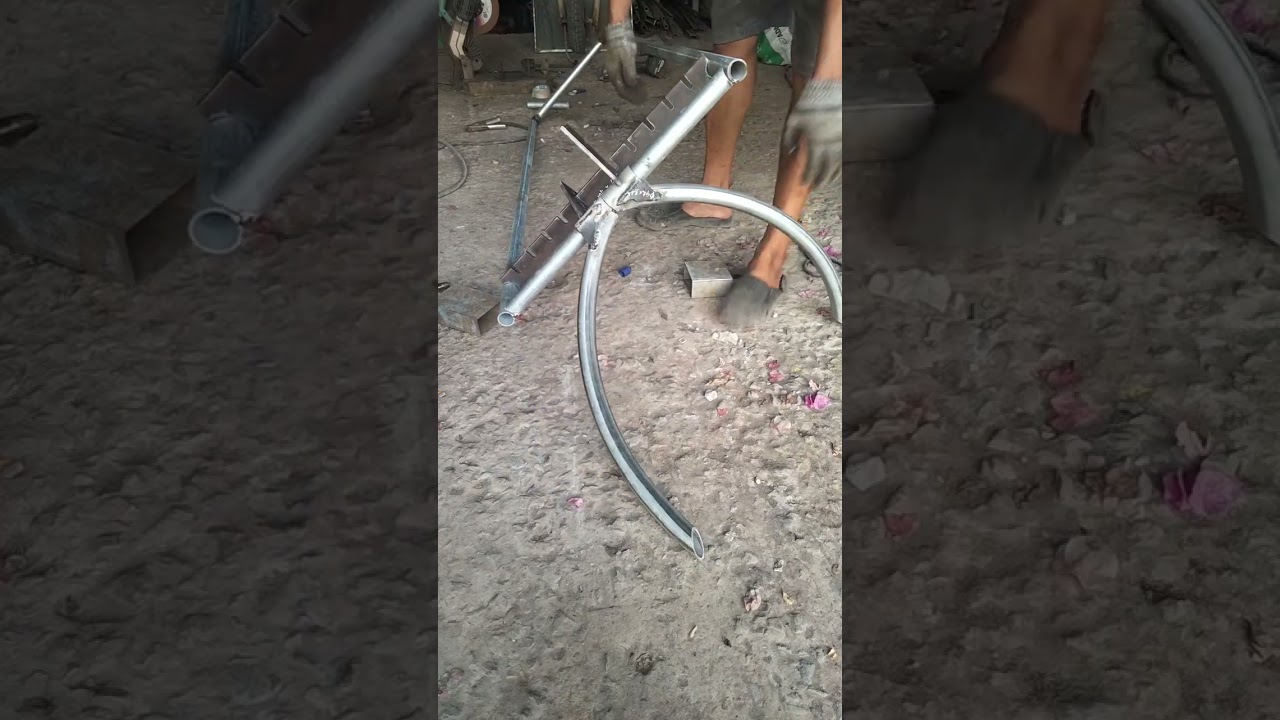 Làm xe nâng chậu kiểng