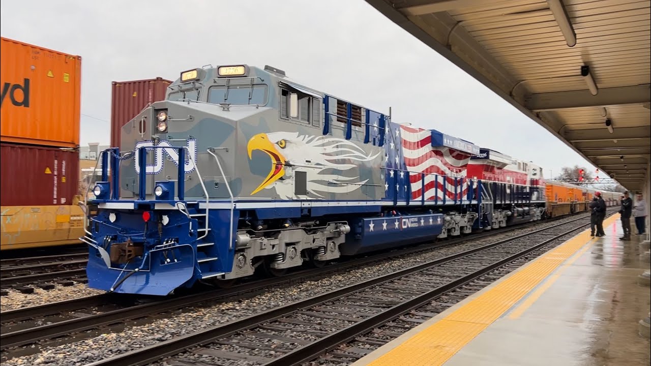 CN U724 and America 250 Duo Z195 Chase - 3/7/26