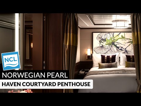 Norwegian Pearl Courtyard Penthouse with Balcony walkthrough tour