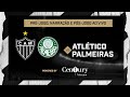 Atlético x Palmeiras: pré-jogo, narração e pós-jogo