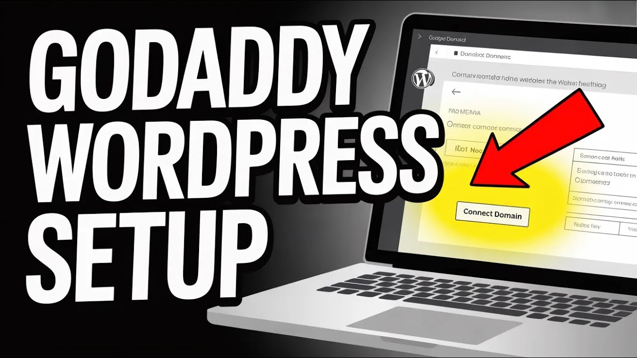 How to connect GoDaddy with WordPress - Step By Step - YouTube