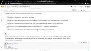 Konsep queue dan deque