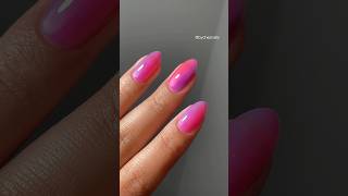 No tools needed for this juicy jelly gradient nail art 💜🩷 #nails #nailart #nailinspo #diynails