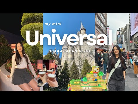 What I did at Universal Studios Japan, Halloween, Harry Potter World, Nintendo World, Osaka 🎢🎡🧳