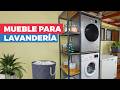 Cómo hacer un mueble de lavandería