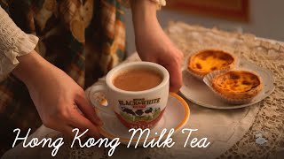 港式奶茶 Hong Kong Style Milk Tea, Made With 3 Tea Types From Different Countries