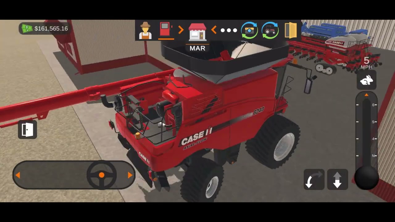 Chopping corn!! Ep.2 #farming #gaming 