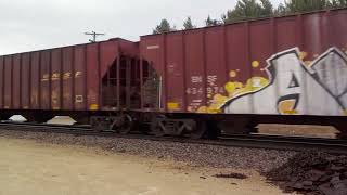 NS 4531 & 4543 w/fertilizer return (mostly BN/BNSF repaints) 4/11/26