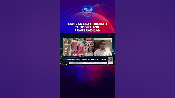 Masyarakaat Diimbau Tunggu Hasil Praperadilan