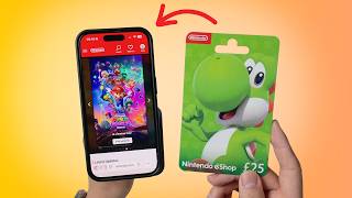 How To Redeem Nintendo eShop Gift Card on Mobile