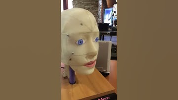InMoov Robot Head Demo