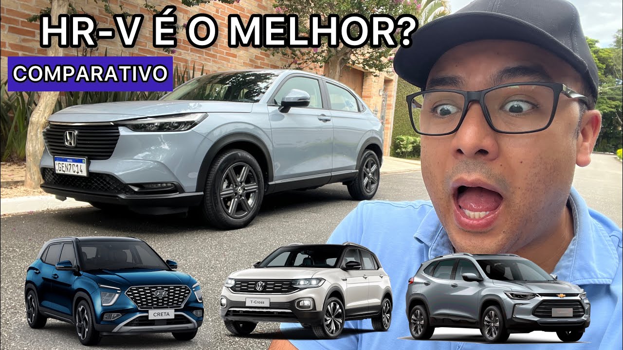 NOVO HRV EXL 2023 melhor que Tracker, TCross e Creta 1.0 turbo