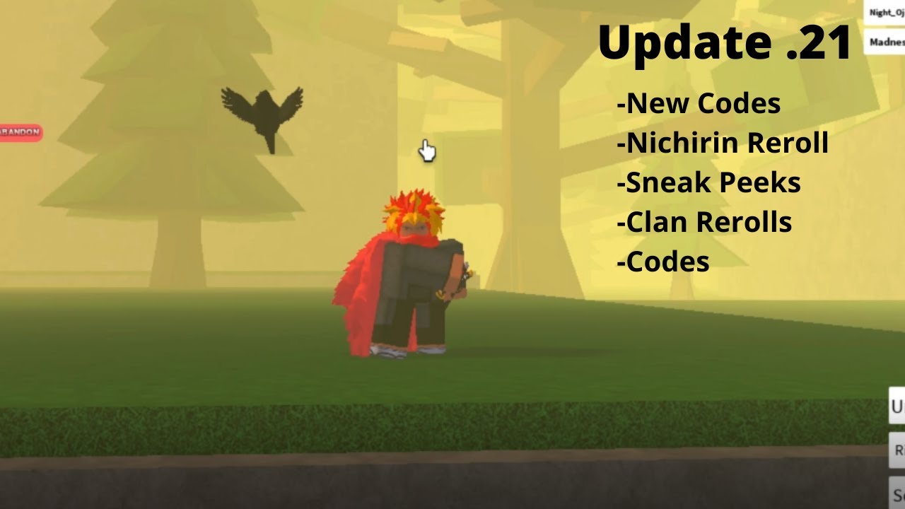 Roblox: Slayers Unleashed Codes