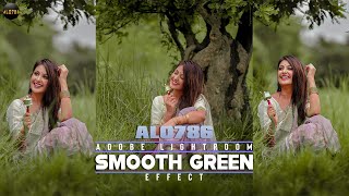 SMOOTH GREEN Effect Lightroom preset | free download | premium Lightroom preset | free DNG | ALO786 screenshot 3