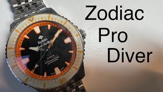 Zodiac's COSC Super Sea Wolf Pro Diver