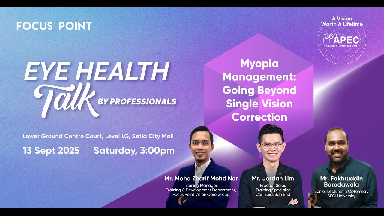 Myopia Management: Going Beyond Single Vision Correction