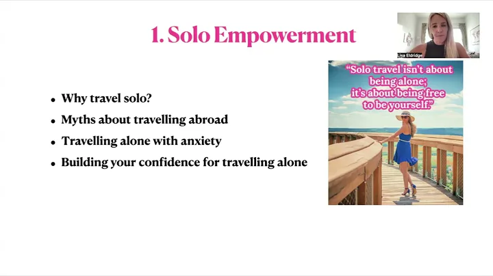 Female Solo Travel Masterclass