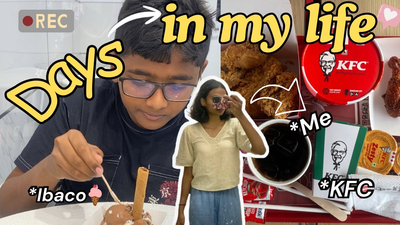 Days in my life π€·π½ββοΈ : Random Rants, Going out ft. KFC & Ibaco π, Skincare & more | G3 | Vlog