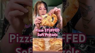 Pizza Stuffed Soft Pretzels Maze
