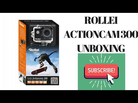 Rollei Actioncam 300 unboxing