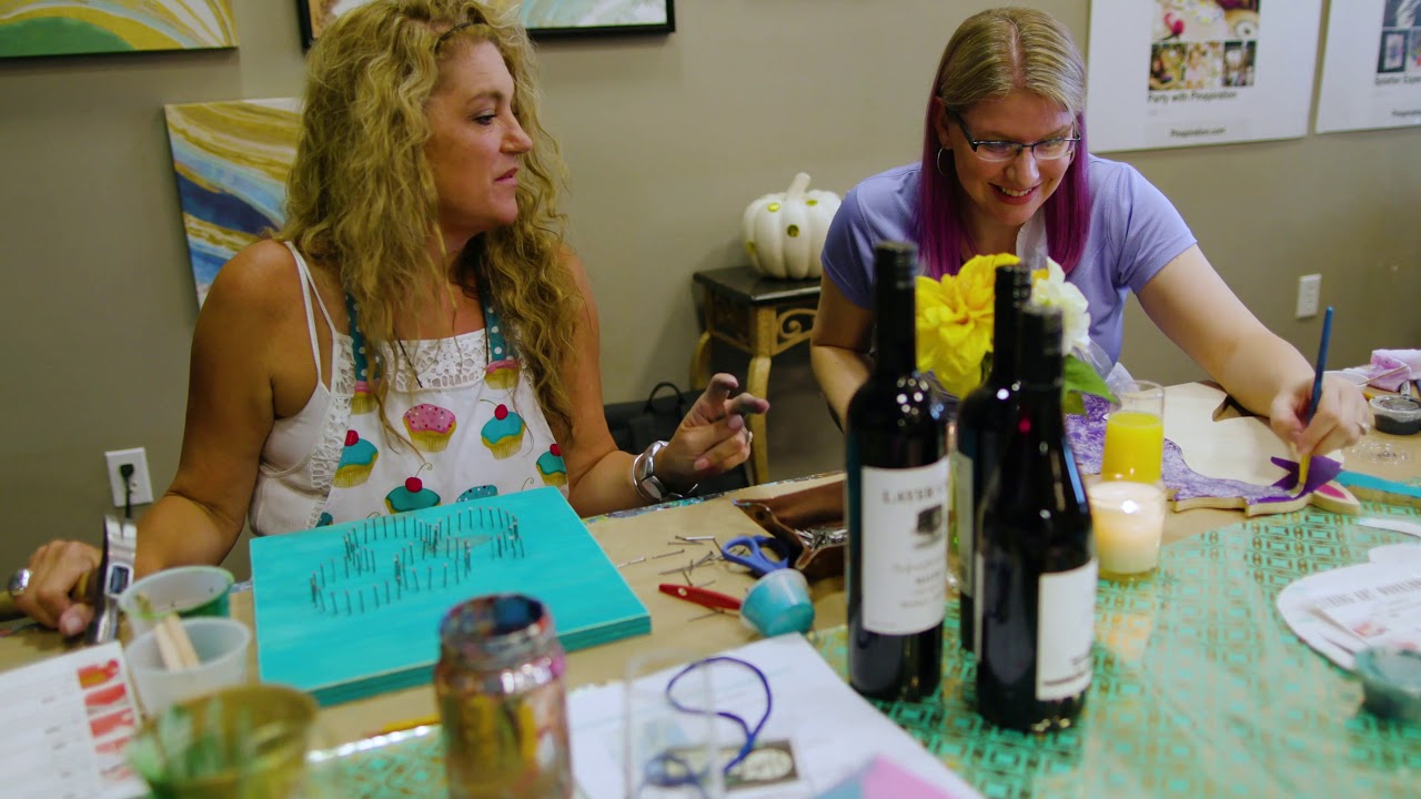 A Visit to Pinspiration Craft Studios YouTube