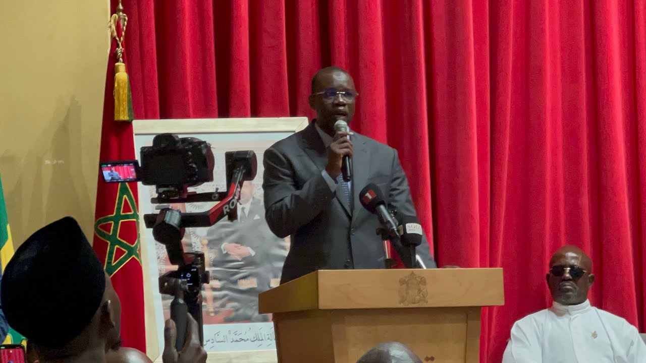 Discour du PM Monsieur Ousmane Sonko Au Maroc