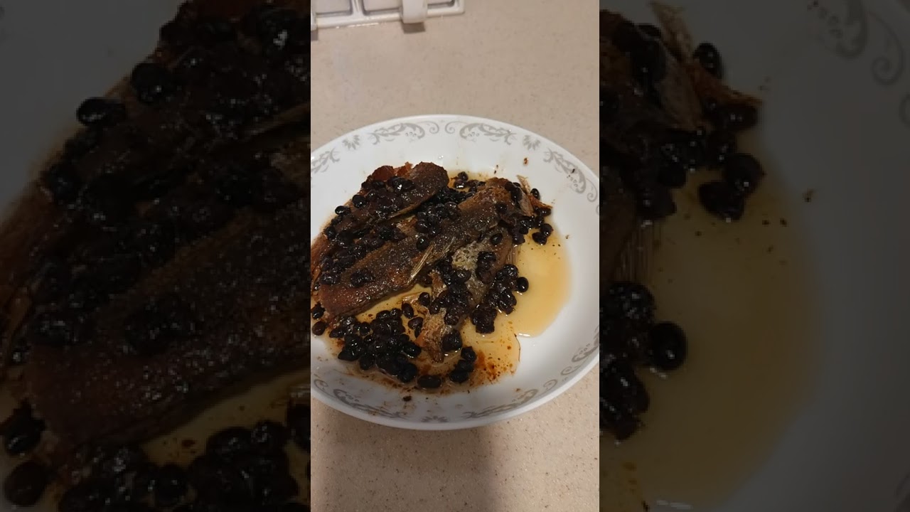 dace fish with black beans ❤️❤️❤️