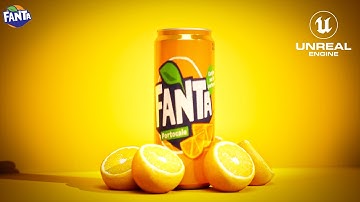 Fanta 3d commercial ad | unreal engine