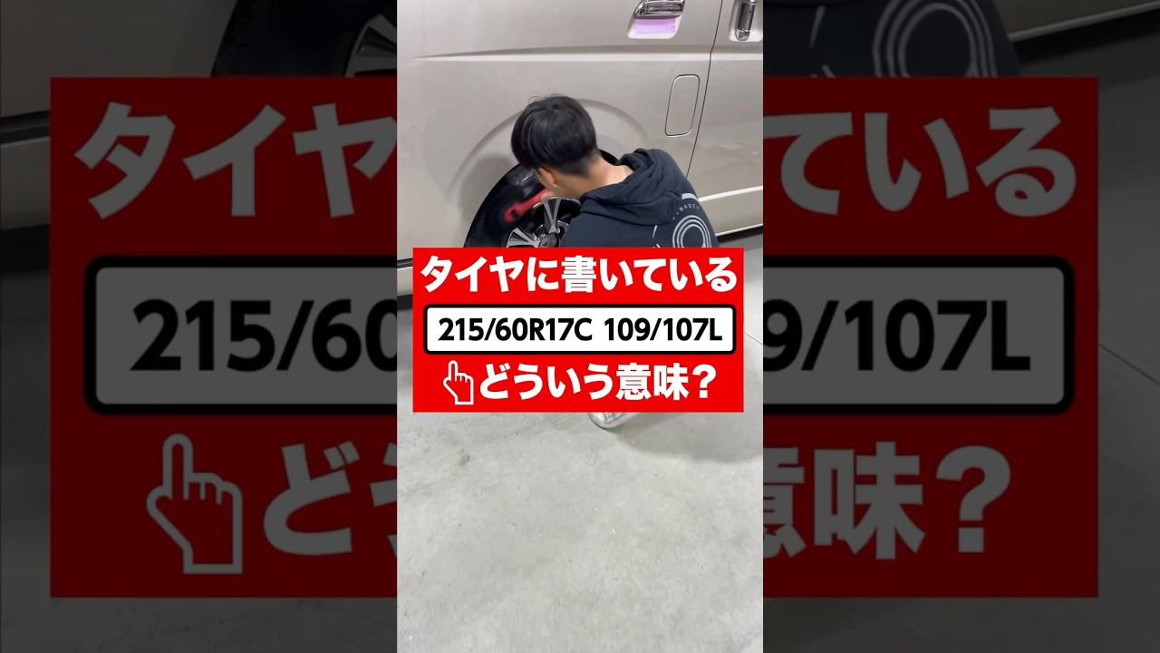 タイヤに記載されてる数字の意味】IFUU山﨑が紹介！ - YouTube