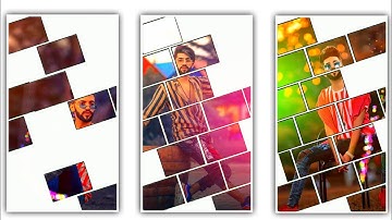 Make New Trending Different Grid Style Whatsapp Status Video In Kinemaster - Attitude Status Editing