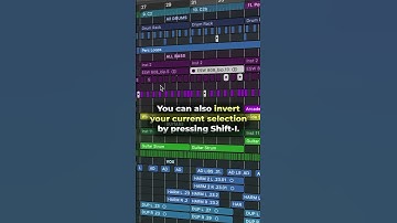 Selection tricks in #logicpro #logicprox #logicprotips #musicproduction #mixing