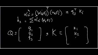 Transfrmers-7 - Matrix form of query-key-value attention