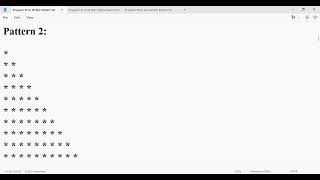 Famous Program 22 : Loop : Star Pattern 2 Net Worth