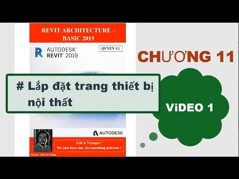 Revit Architecture 2020: Khóa Basic, chương 11, Video 01.