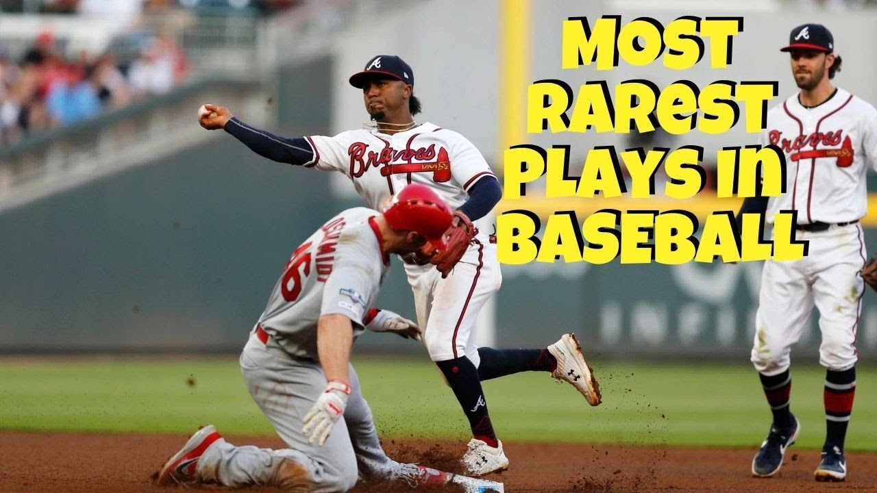 Most Rarest Plays In Baseball YouTube